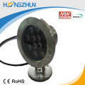 High waterproof 12w led underwater fishing light meanwell drver